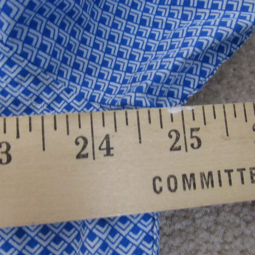 Southern Pines Casual Button-Down‎ Shirt Men’s Blue XL Cotton Long Sleeve